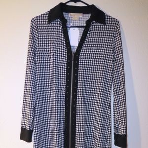 Michael Kors Houndstooth Dress